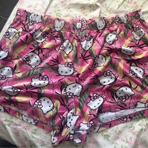 Hello Kitty Pink Tropical Shorts